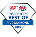 AAA CAA Inspector's Best of Five Diamond 2022